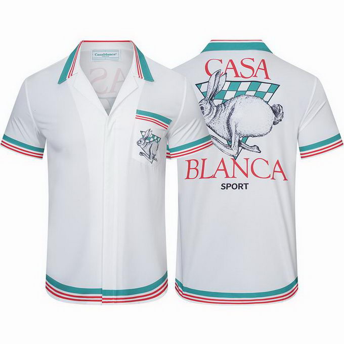 Casablanca Shirt Short Slv Mens ID:20230310-49
